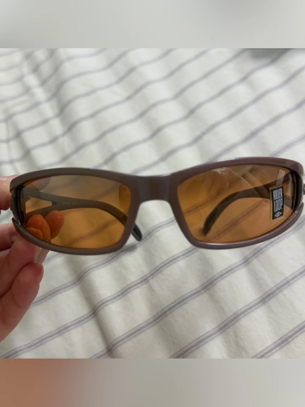 Killer Loop Nimbus 632 Sport Brown Sunglasses Vintage